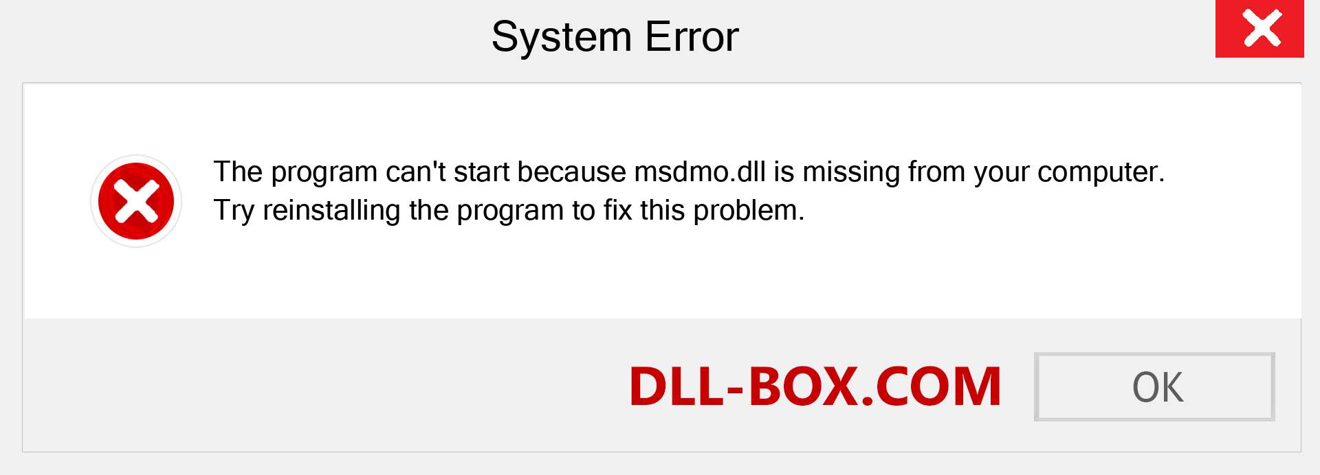  msdmo.dll file is missing?. Download for Windows 7, 8, 10 - Fix  msdmo dll Missing Error on Windows, photos, images